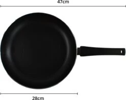 Miller Hapjespan Inductie 28cm - Alle Warmtebronnen - Anti Aanbaklaag -Meubelwinkel 1200x958