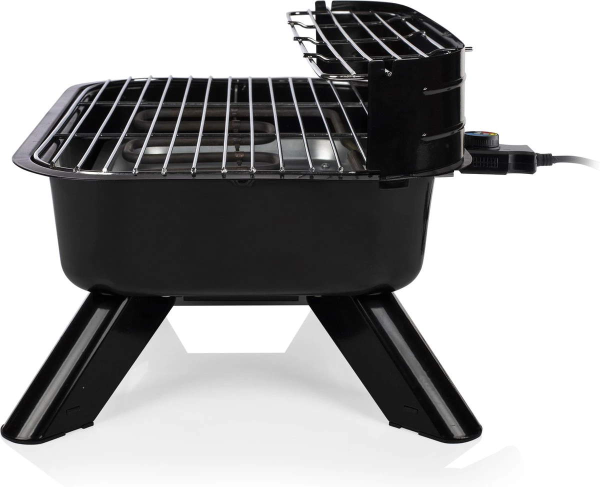 Princess 112252 Hybride Barbecue – Elektrische BBQ - Tafelmodel - 2000W - 44x 29cm - Gebruik Elektrisch Of Met Kolen 14 Princess 112252 Hybride Barbecue – Elektrische BBQ - Tafelmodel - 2000W - 44x 29cm - Gebruik Elektrisch Of Met Kolen - Afbeelding 13