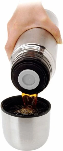 Merkloos Excellent Houseware Bullet Isolatiekan - 0,5 L - RVS 12 Merkloos Excellent Houseware Bullet Isolatiekan - 0,5 L - RVS -Meubelwinkel 506x1200