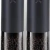 GOV Elektrische Peper- En Zoutmolen Zwart XL Set Oplaadbaar - Pepermolen - Peper En Zoutstel -Meubelwinkel 647x1200