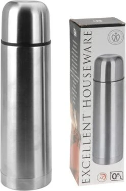 Merkloos Excellent Houseware Bullet Isolatiekan - 0,5 L - RVS 16 Merkloos Excellent Houseware Bullet Isolatiekan - 0,5 L - RVS -Meubelwinkel 792x1200 2