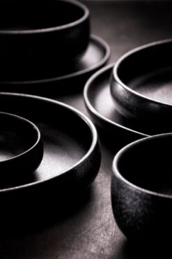 Maastricht Porselein Serviesset Universe Porselein 6-persoons 24-delig Zwart -Meubelwinkel 800x1200 26