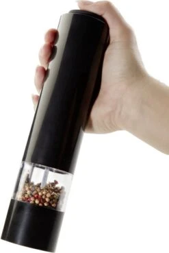 IGOODS Keramiek Elektrische Pepermolen En Zoutmolen - Pepermolen - Zoutmolen - 2 Stuks- Wit -Meubelwinkel 804x1200