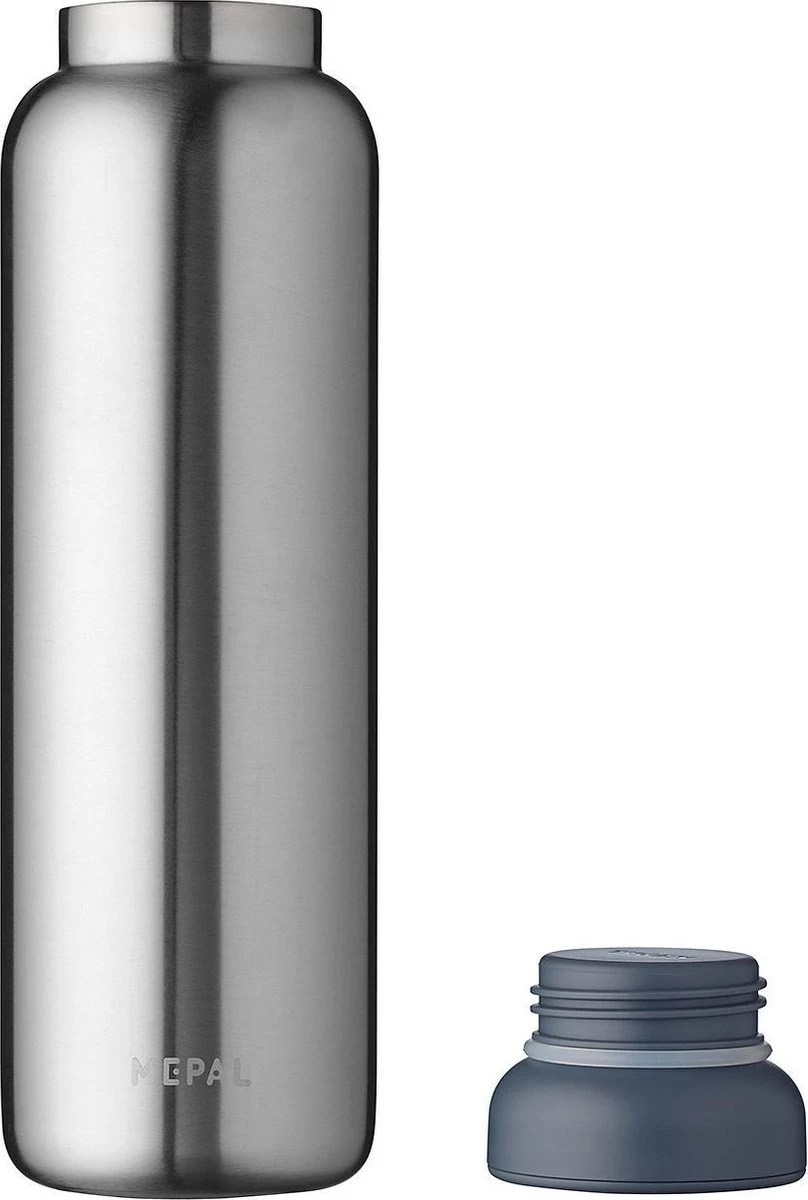 Mepal – Isoleerfles Ellipse 900 Ml – Houdt Je Drankje 12 Uur Warm En 24 Uur Koud – Natural Brushed – Geschikt Voor Bruiswater – Thermosfles – Lekdicht 5 Mepal – Isoleerfles Ellipse 900 Ml – Houdt Je Drankje 12 Uur Warm En 24 Uur Koud – Natural Brushed – Geschikt Voor Bruiswater – Thermosfles – Lekdicht - Afbeelding 3