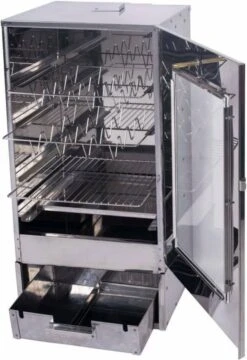 2-L Home & Garden XL Rookoven - RVS - 80x40x28 Cm - 3 Etages 28 2-L Home & Garden XL Rookoven - RVS - 80x40x28 Cm - 3 Etages -Meubelwinkel 824x1200 1