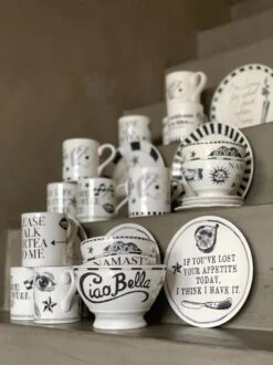 Blond Amsterdam - X Noir - Bord - I Licked - Ø 22 Cm 10 Blond Amsterdam - X Noir - Bord - I Licked - Ø 22 Cm -Meubelwinkel 899x1200 15