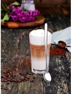 Merkloos Latte Macchiato Lepels – RVS Lange Yoghurt, Dessert Of Koffie Lepeltjes – Set Van 6 Stuks -Meubelwinkel 912x1200 2